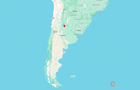Argentina mappa