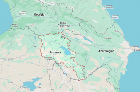 Armenia mappa