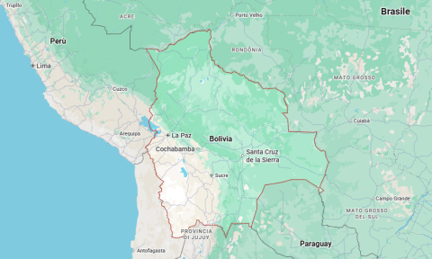 Bolivia mappa
