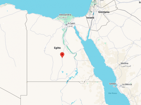 Egitto mappa