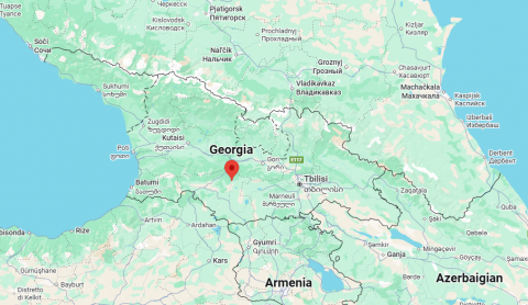 Georgia mappa