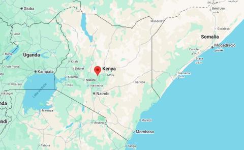 Kenya mappa
