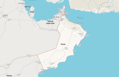 Oman mappa