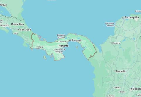 Panama mappa