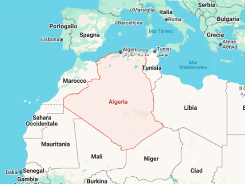 algeria map
