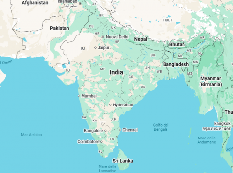 India mappa