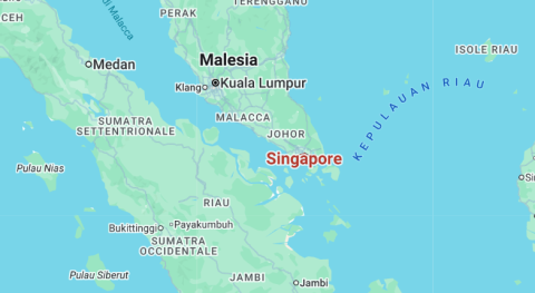 singapore mappa
