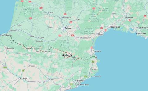 Andorra mappa