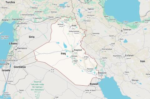 Iraq mappa