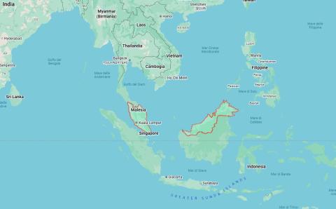 Malesia mappa