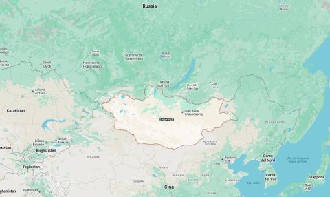 Mongolia mappa