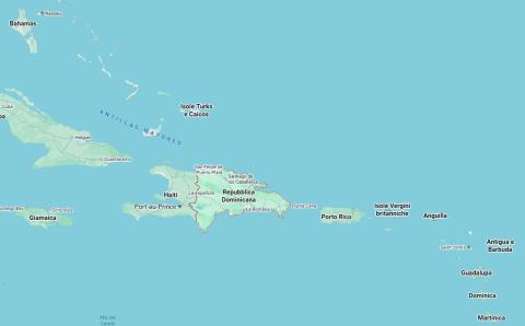 Repubblica Dominicana mappa