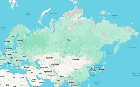 Russia mappa