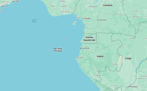 SÃO TOMÉ E PRÍNCIPE mappa