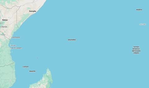 Seychelles mappa