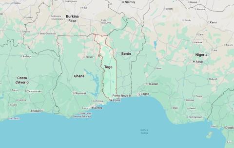 Togo mappa
