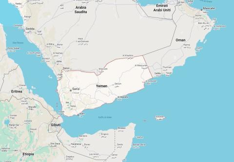 Yemen mappa