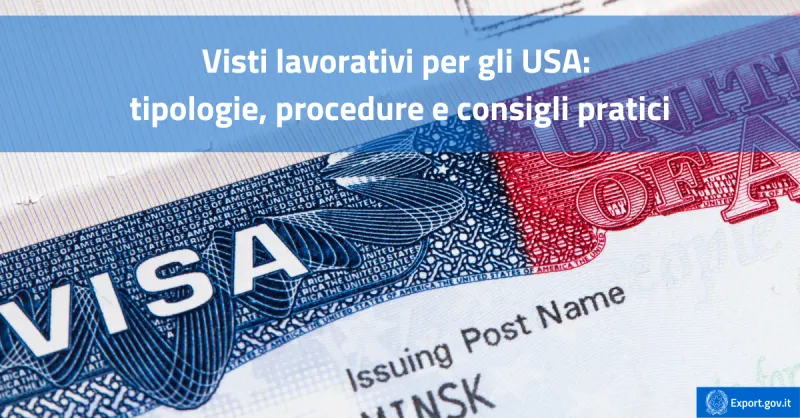 Visti lavorativi per gli USA tipologie, procedure e consigli pratici-cover