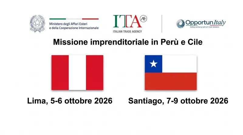 Missione imprenditoriale in Perù e Cile